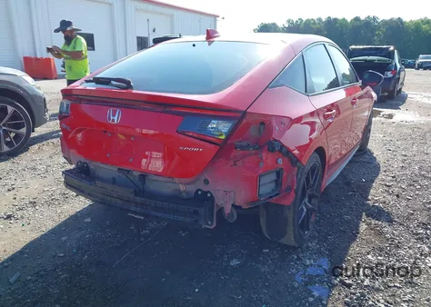 2023 Honda Civic Sport from USA, damaged, VIN 19XFL2H87PE005138